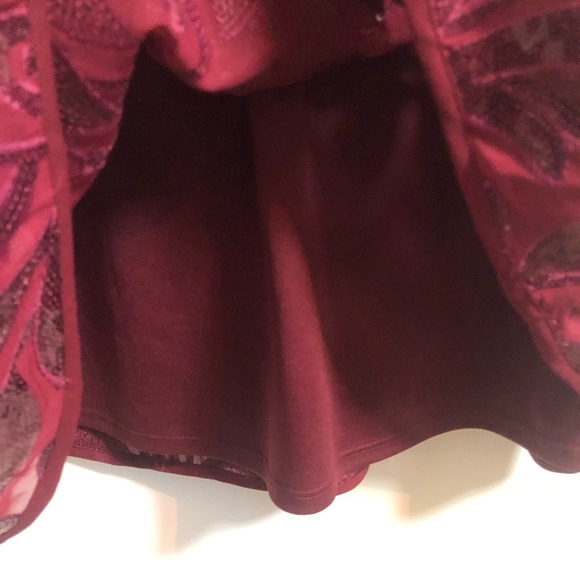 Show Me Your MuMu Burgundy Sequin Dress - Picture 9 of 9